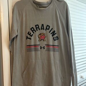 UA Maryland MD Terps Thermal shirt NWOT